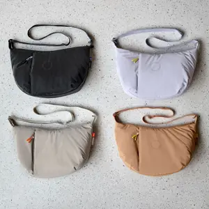 Sac banane à langer Lunua beige