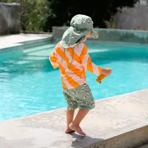 Casquette protège nuque anti-UV Scooter et Chien (1-3 ans)