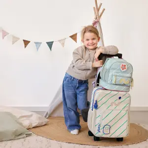 Valise à roulettes Happy Trails Grenouille