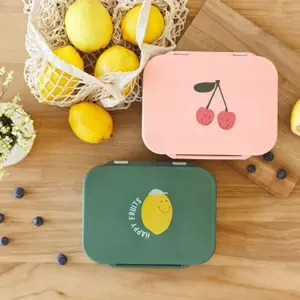 Boîte à gouter Bento Happy Fruits Cerise
