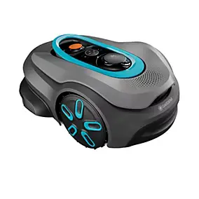 Robot tondeuse connecté sans fil périphérique Gardena Sileno Sense 600m²