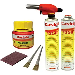 Kit de soudage chalumeau 1350 + SP5423 Castolin