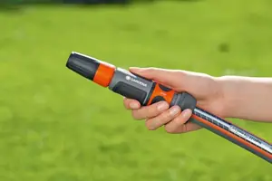 Raccord de tuyau d'arrosage "Aquastop" à clipser - Ø 19 mm