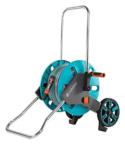 Dévidoir sur roues Gardena CleverRoll M équipé avec tuyau d'arrosage 25m