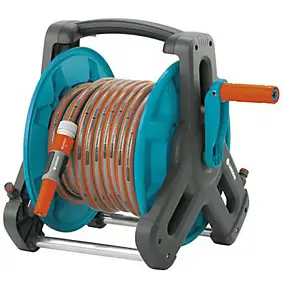 Dévidoir portable et mural Classic équipé avec tuyau d'arrosage 20m