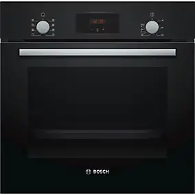 Four encastrable à convection noir 66 L Bosch HBF153EB0