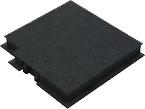 Filtre à charbon actif Bosch DWZ0DX0A0 noir, 1 pièce