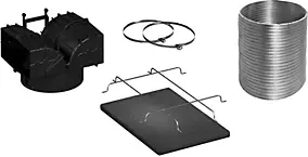 Kit de recyclage pour hotte décorative Bosch DWZ1GK1U2 noir