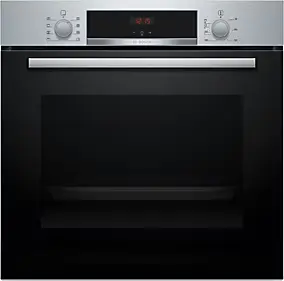 Four multifonctions nettoyage pyrolyse EcoClean Bosch HBA553BR3F 71L noir