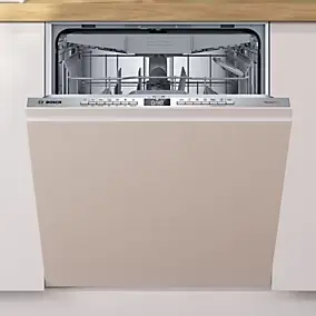 Lave-vaisselle encastrable 14 couverts Bosch SMH4EVX08E l.59,8 x H.81,5 x P.55 cm blanc