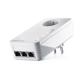 Kit de 1 adaptateurs CPL 2400 Mbits, Magic 2 LAN triple, avec 3 ports Ethernet