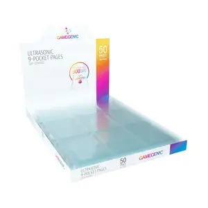 Lot de 50 Ultrasonic 9-Pocket Pages Top-loading - Gamegenic