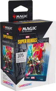 105 Pochettes Premium Art Marvel Super Heroes 66 x 92 mm - Loki Laufeyson - Gamegenic