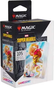 105 Pochettes Premium Art Marvel Super Heroes 66 x 92 mm - Assaut à la noix - Gamegenic
