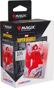 105 Pochettes Premium Art Marvel Super Heroes 66 x 92 mm - La Sorcière Rouge - Gamegenic