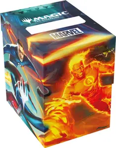 Deck Box Soft Dynacrate 100+ XL Marvel Super Heroes - Les Quatre Fantastiques - Gamegenic