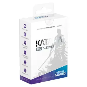 100 pochettes Katana format Standard Transparent - Ultimate Guard