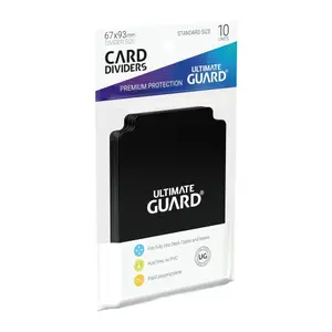 10 intercalaires Card Dividers Noir - Ultimate Guard