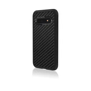 Coque de protection 'Robust Real Carbon' pour Samsung Galaxy S10, Noir