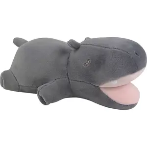 Porte-clé peluche Nemu Nemu Hippo l'Hippopotame (18 cm)