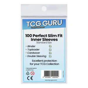 100 Pochettes Inner Precise Fit - TCG Guru