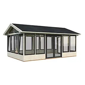 Abri / Veranda de jardin Palmako Isabella bois surface extérieure totale 32,6m²