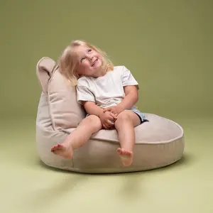 Pouf ours Dusty Beige