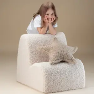 Coussin étoile Biscuit molletonné