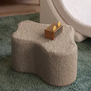 Pouf Cloud Biscuit molletonné