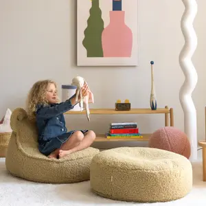 Pouf Ottoman Matcha molletonné