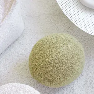Coussin balle Matcha molletonné
