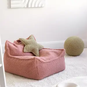Coussin étoile Matcha molletonné