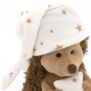 Hérisson avec bonnet de sommeil Prickle (20 cm assis)