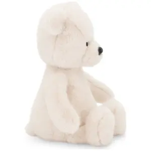 Ours teddy blanc (25 cm assis)