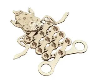 Puzzle 3D Mobile en bois - Grenouille