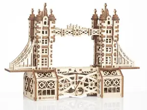Puzzle 3D Mobile en bois - Petit Tower Bridge