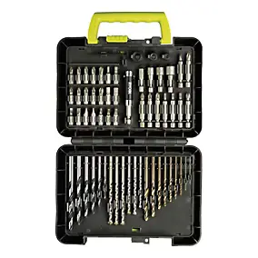 Coffret assortiment forets et embouts perçage vissage Ryobi RAK60