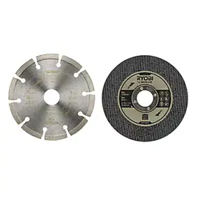 Assortiments de 6 disques meuleuses Ryobi Ø125mm