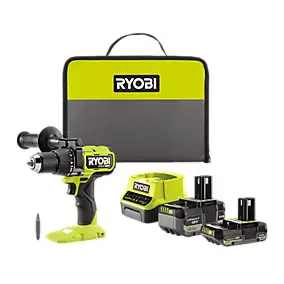 Perceuse visseuse sans fil Ryobi 18V RPD18X1-2C52S - 1x5Ah 1x2Ah