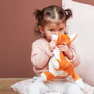 Doudou marionnette renard Paprika Les amis
