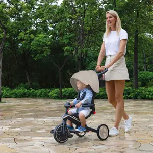 Tricycle Trike Explorer Foldable V2 4 en 1 Taupe