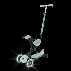 Trottinette Go up Deluxe Lights eco-logic 360° Pistache