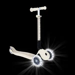 Trottinette Junior Foldable Ecologic Lights Coconut