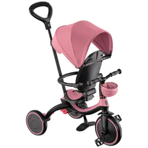 Tricycle Explorer Compact 6 en 1 Vieux Rose