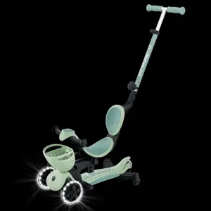 Trottinette Go Up Baby 3 en 1 Lights 360° Sage