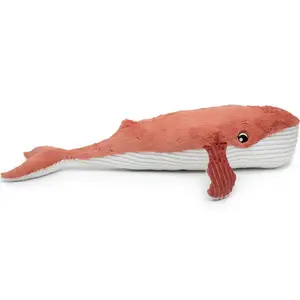 Peluche Gravillou baleine maman et bébé Les Ptipotos terracotta
