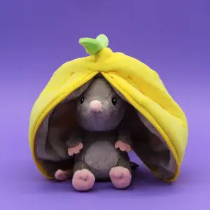 Peluche Les Flipetz Rocket la souris-citron