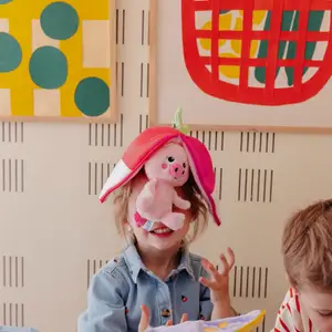 Peluche Les Flipetz Piglet le cochon-radis