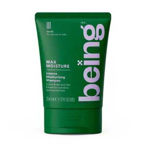 BEING Shampoing hydratant intense au beurre de cacao et à l'extrait d'avoine pour cheveux secs 354ml