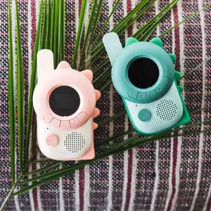 Paire de Talkie-Walkie Zoo Dino Pink-Dino Green